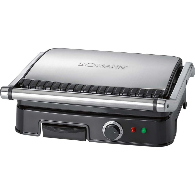 Bomann DA - Grillgerät Kontakt-Grill KG2242CB sw-inox 2000W − 3 Stück