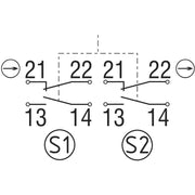 Schmersal - Fußschalter T2FH23222UEDR/22UEDR