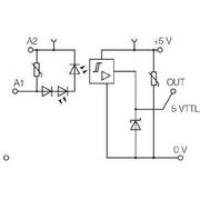 Weidmüller - Optokoppler Solid-State-Relais MOS 12-28VDC/5VTTL TTL
