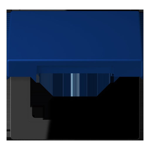Jung - Abdeckrahmen Klappdeckel m. Stellfeder LC 990 BFKL 261 bleu outremer fonce
