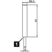 Di-soric - Induktiver Näherungsschalter Induktiver Näherungssensor INSM-6D5-B02NS-2C 2mm, bündig