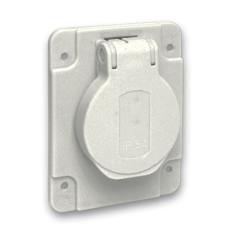 Schneider Electric - Schutzkontakt-Anbausteckdose Schutzkont. Steckdose PKS62G Seite grau, IP54 − 20 Stück