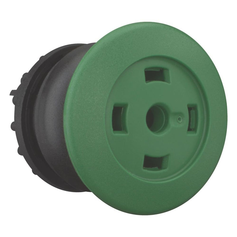 Eaton - Frontelement für Pilztaster Pilzdrucktaste M22S-DP-G-X grün,blanko