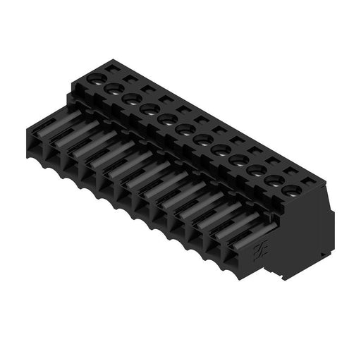Weidmüller - Kabelsteckverbinder für Leiterplattensteckverbinder LP Verbinder Raster 3.5 BL 3.5/12 SN SW − 42 Stück