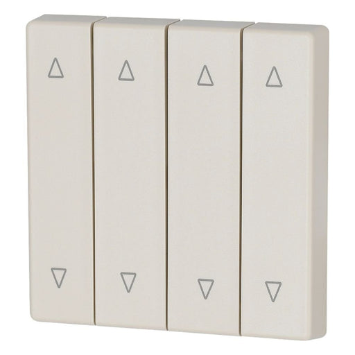 Eaton - Abdeckung/Bedienelement für Installationsschalterprogramme Wippe 4-fach CWIZ-04/52 creme glänzend Jalo − 1 Stück by E
