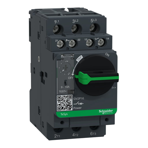 Schneider Electric - Leistungsschalter für Motorschutz Motorschutzschalter GV2P16AE11TQ 9-14A, − 24 Stück