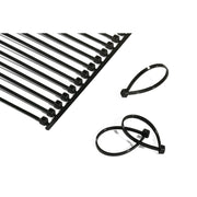 HellermannTyton - Kabelbinder Kabelbinderspule 120-50010 100x2,5 mm schwarz − 14000 Stück