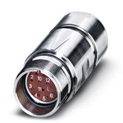 Phoenix Contact - Rundsteckverbinder, feldkonfektionierbar (Industriesteckverbinder) Kupplungssteckverbinder RF-17S1N8A9V02 − 20 Stück