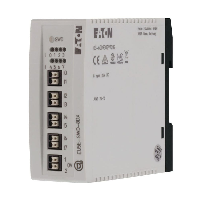 Eaton - Feldbus, Dez. Peripherie - Digitales Ein-/Ausgangs-Modul Digitalmodul EU5E-SWD-8DX 8 Eingänge