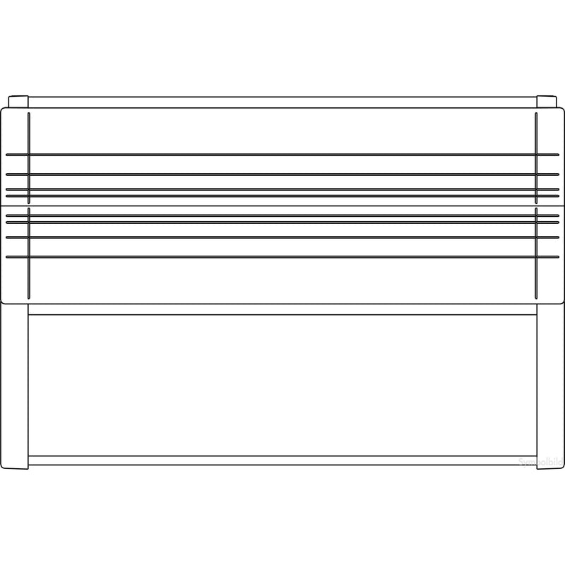 Elsta Mosdorfer - Sockel/Sockelelement (Schaltschrank) Sockel X3 950/470 RAL7035
