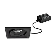 Brumberg Leuchten - Downlight/Strahler/Flutlicht LED-Einbaustrahler 230V 38397183 38Gr., 3000K, quadr