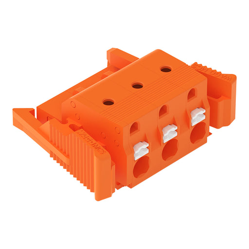 WAGO - Kabelsteckverbinder für Leiterplattensteckverbinder 1-Leiter-Federleiste 2231-703/037-000 Push-inCAGECLAMP,or − 50 Stück