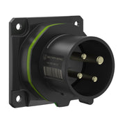 Walther Werke - CEE-Gerätestecker (IEC 60309) CEE NEO Anbaugerätestecker FW610410CC gerade 16A 4P 10h − 10 Stück