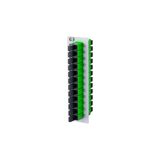 Metz Connect - Patchpanel LWL OpDAT REGpro Frontplatte 15024A5912-E 3HE 12xE2000 SM APC