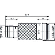 Telegärtner - Koax-Kupplung Adapter TNC-N (F-F) 100023866
