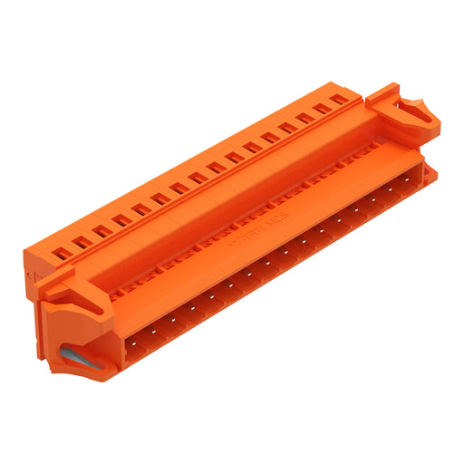 WAGO - Kabelsteckverbinder für Leiterplattensteckverbinder 1-Leiter-Stiftleiste 231-646/114-000 CAGECLAMP,2,5mm²,or − 10 Stück