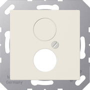 Jung - Einsatz/Abdeckung für Kommunikationstechnik Abdeckung ws A 562 für 2 Kleinst.Dosen