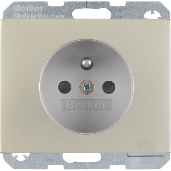 Berker - Steckdose eds 6765757004 m.Schutzkon.-stift