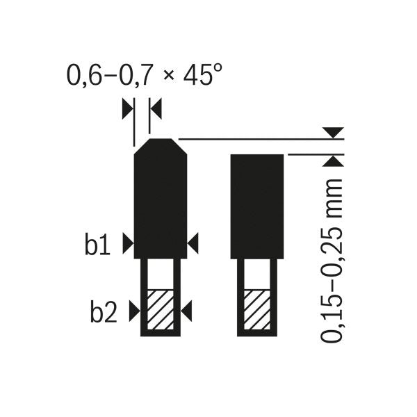 Bosch - Kreissägeblatt für 2608644546 Akkusägen Expert for