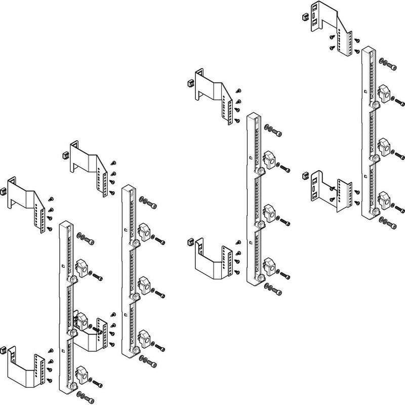 ABN - Verteilerfeld für Installationsverteiler Sammelschienen-Modul MFS55903 flach 5FB/5RE