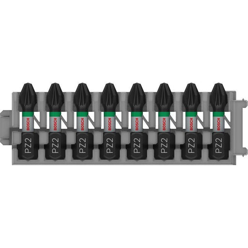 Bosch - Bit-Set PRO Pozidriv Impact Bit, 2608522325 PZ2, 25 mm, 8-tlg