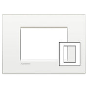 Legrand (BT) - Abdeckrahmen LL-Air Rahmen 3+3Modul LNC4826BN pure white