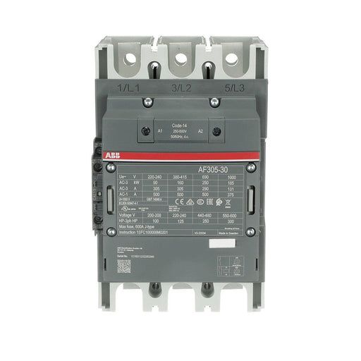 ABB Stotz S&J - Leistungsschütz zum Schalten von Wechselstrom Schütz AF305-30-11-14 50-500V 50-60Hz / DC