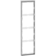 Peha - Abdeckrahmen Rahmen 4-fach rws/gold D 95.574.02.61 waage/senkrecht