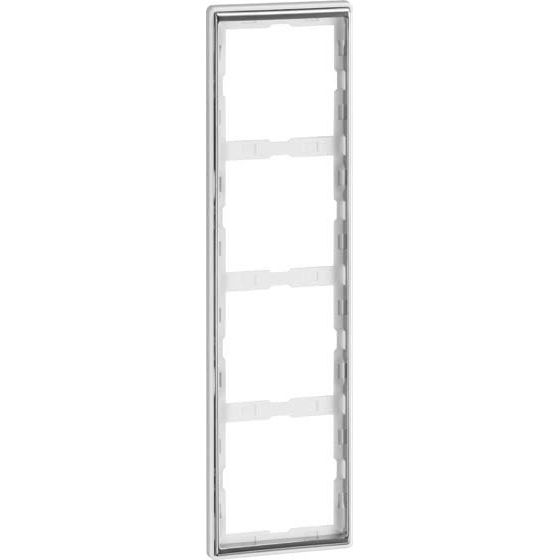 Peha - Abdeckrahmen Rahmen 4-fach rws/gold D 95.574.02.61 waage/senkrecht