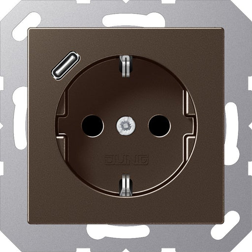 Jung - Steckdose SCHUKO Steckdose A 1520-18 C MO mit USB Typ C