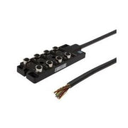 Ipf Electronic - Passiver Sensor-/Aktor-Verteiler (mit Leitung) Verteiler, 25x161x54mm, VK98E197 30V 8x M12 5polig