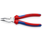 Knipex - Kombizange Spitzkombizange 08 25 185 mit 2K-Griffen