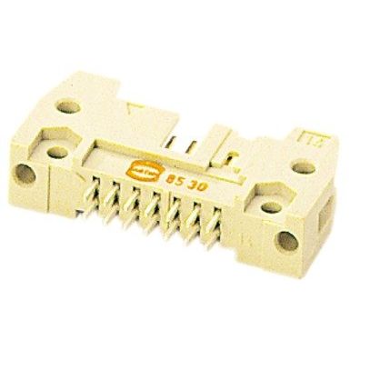 Harting - Leiterplattensteckverbinder Messerleiste gerade 09195266904 Reflowlötanschluss − 100 Stück