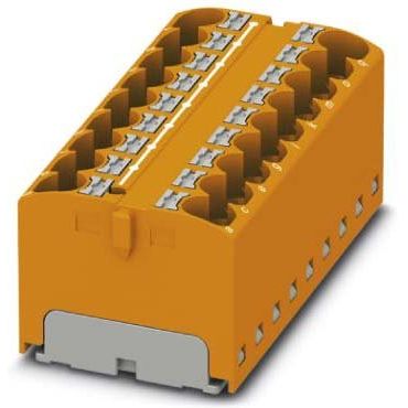 Phoenix Contact - Durchgangs-Reihenklemme Verteilerblock PTFIX 18X4 OG 18p, 0,2-6qmm or − 8 Stück