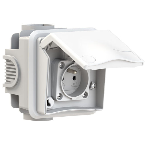 Bals Elektrotech - CEE-Steckdose (IEC 60309) Schutzkontakt-Unterputzst. 71013 16A 2p+E IP44 be/fr