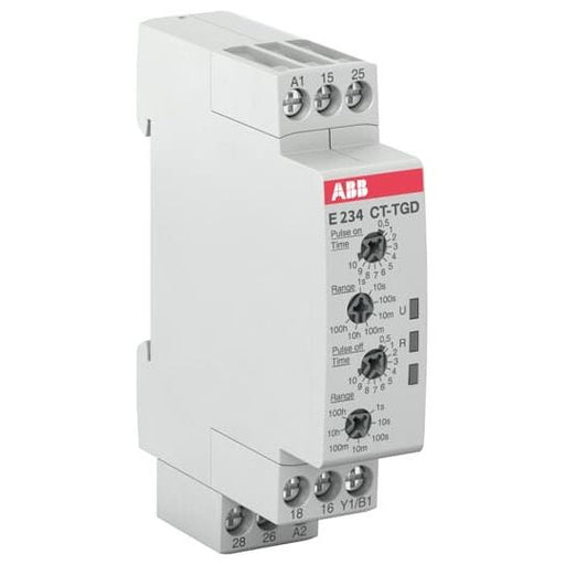ABB Stotz S&amp;J - Zeitrelais Zeitrelais CT-TGD.22 24-48VDC, 24-240VAC − 1 Stück by ABB Stotz S&amp;J

