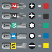 Wera - Bit Phillips-Recess Bit 073332 PH 1x25mm