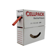 Cellpack - Schrumpfschlauch SB/9.5-4.8/rot/10m in Abrollbox 10m