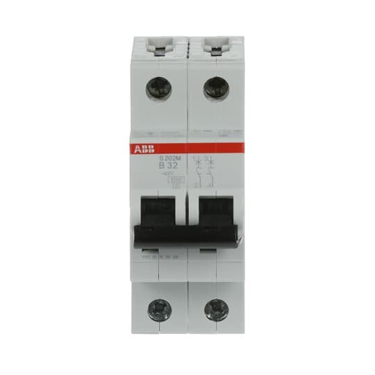 ABB Stotz S&J - Leitungsschutzschalter Sicherungsautomat S202M-B32 10kA 32A B 2p