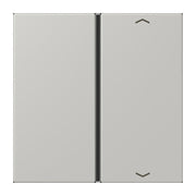 Jung - Abdeckung/Bedienelement für Installationsschalterprogramme Taste 1fach m. Pfeilsymb. LC 401 TSAP 205 gris clair 31