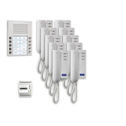 TCS Tür Control - Türsprech-Set Audio Außenstation Pack 10 PPA10-EN/02 PES 10 Tasten AP − 1 Stück