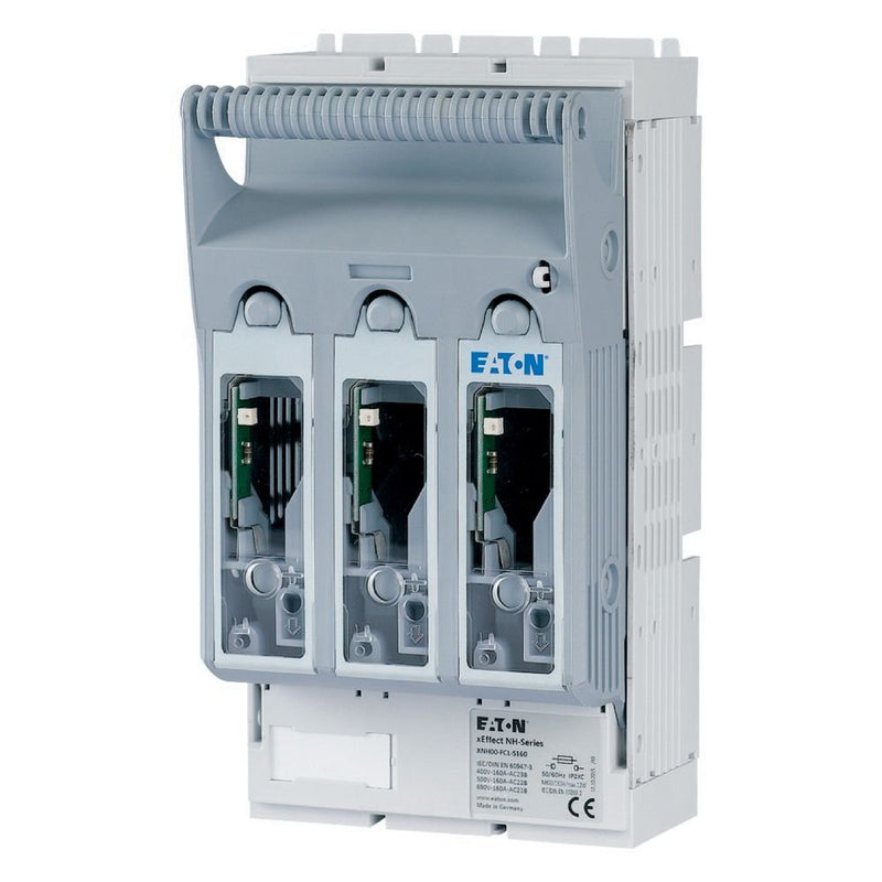 Eaton - Sicherungslasttrennschalter NH-Trenner Flachanschluss XNH00-FCL-S160 3p Sammelschiene NH0