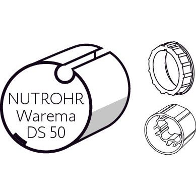 Somfy - Zubehör/Ersatzteile für Tor-/Rollladenantriebe Adapter 9701209 LS 40 DS 50x1,5 − 1 Stück
