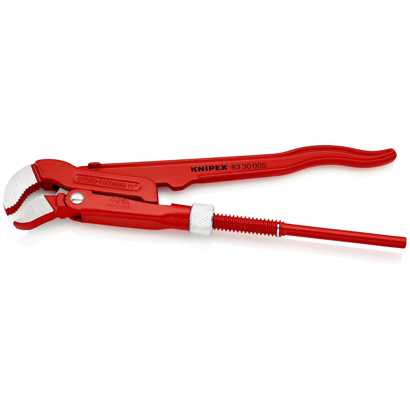 Knipex - Rohrzange 83 30 005 S-Maul rot, 245mm