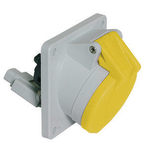 Bals Elektrotech - CEE-Anbausteckdose (IEC 60309) Anbausteckdose geneigt 32A 120588 3p 110V 4h IP44