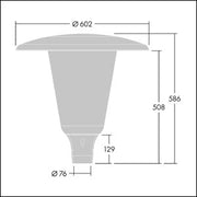 Thorn - Straßen - und Platzleuchte LED - Mastaufsatzleuchte ARW 18L70 - #92922107 Z76, 730