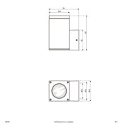 EVN Lichttechnik - Decken-/Wandleuchte Wandanbauleuchte 484015N alu GU10 1-flg.IP54