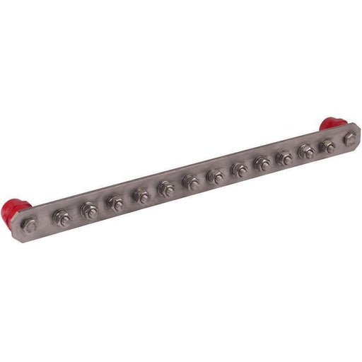 DEHN - Potentialausgleich-Schiene Potentialausgleichschiene PAS I 12AP M10 V2A o. Abdeckung NIRO