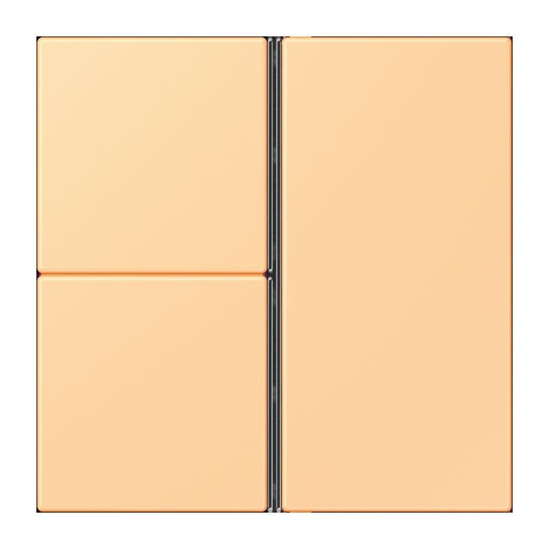 Jung - Abdeckung/Bedienelement für Installationsschalterprogramme Tastensatz 3fach LC 403 TSA 258