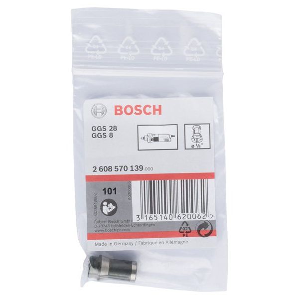 Bosch - Spannzange ohne 2608570139 Spannmutter 1/8-Zoll
